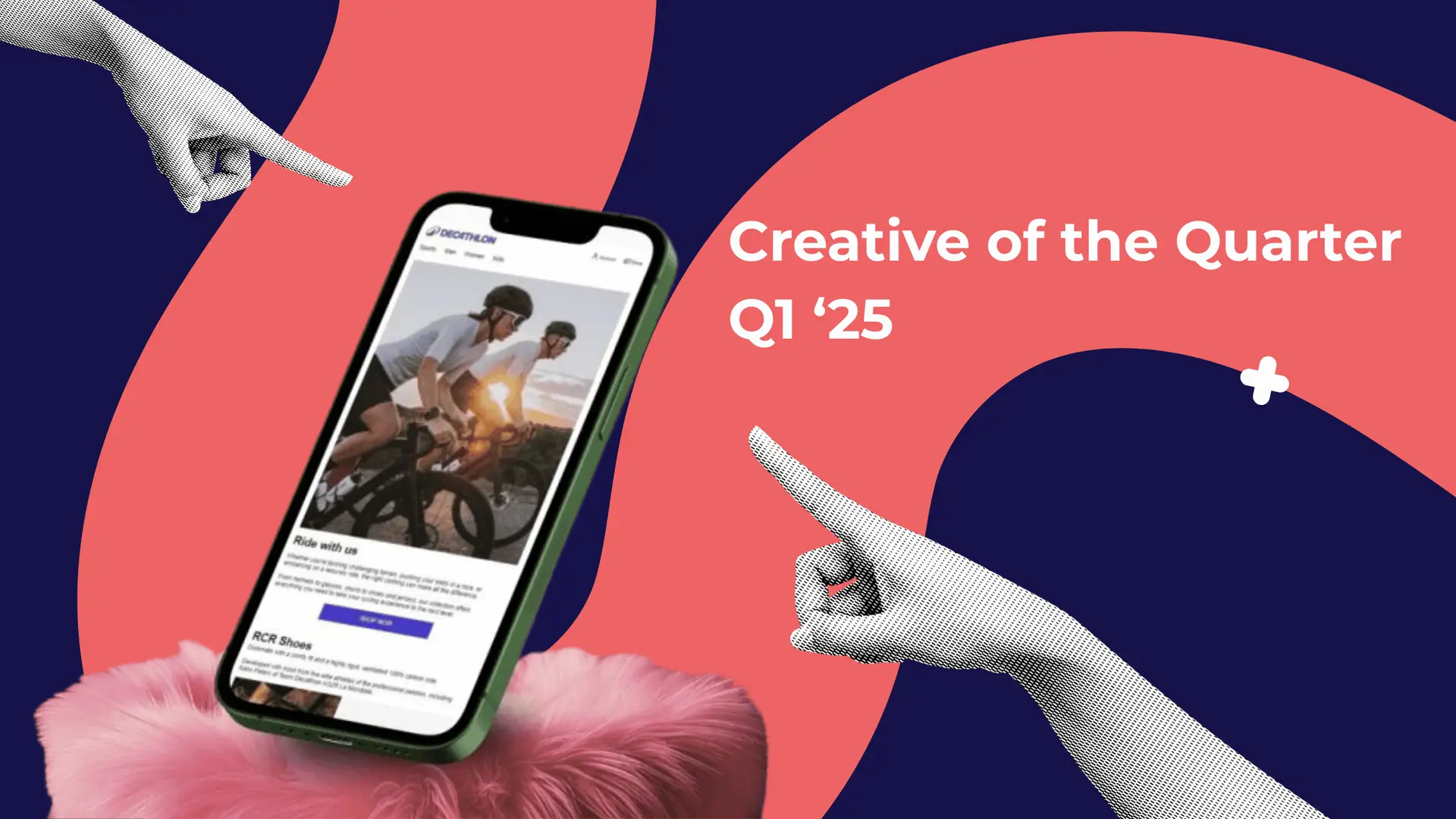 Email creative of the quarter winner Decathlon.